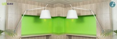 ARTEMIDE - Tolomeo
Paire d'appliques murales...