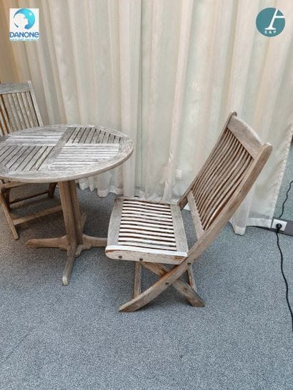 Lot de mobilier d'extérieur comprenant une...