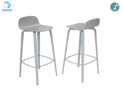 MUUTO
Modèle VISU BAR STOOL
Paire de tabourets...