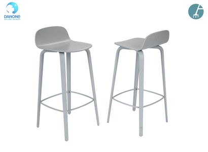 MUUTO
Modèle VISU BAR STOOL
Paire de tabourets...