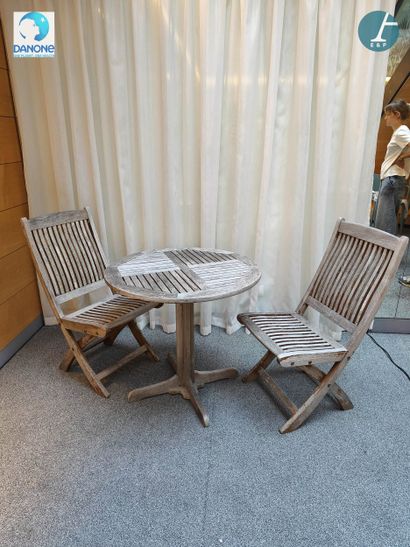 Lot de mobilier d'extérieur comprenant une...