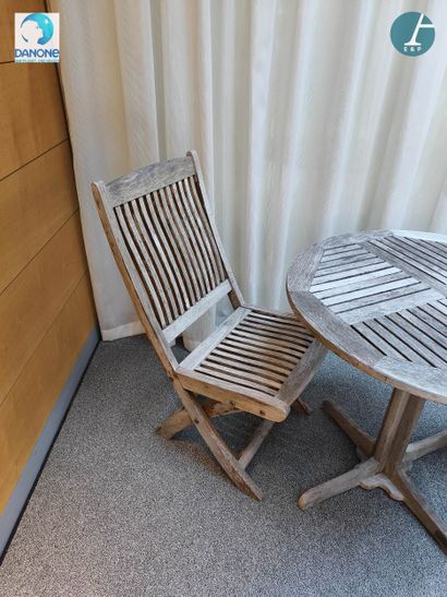 Lot de mobilier d'extérieur comprenant une...