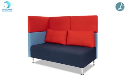 SEDUS
Banquette d'angle, piètement métal...