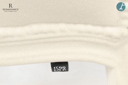 JSPR - Fauteuil carrosse en bois mouluré...