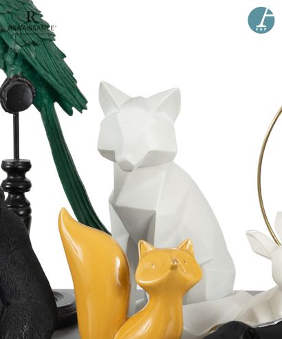 Un fort lot de 8 bibelots et objets décoratifs...