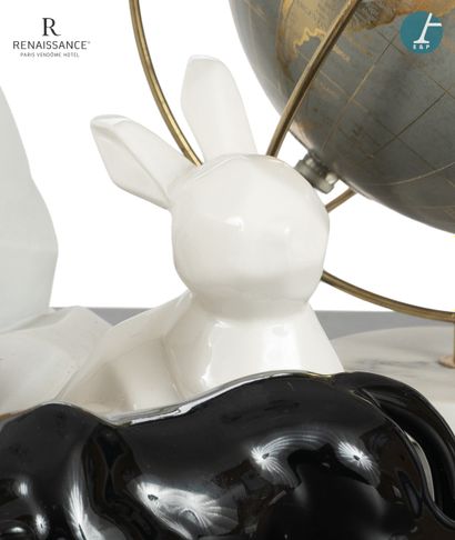 Un fort lot de 8 bibelots et objets décoratifs...