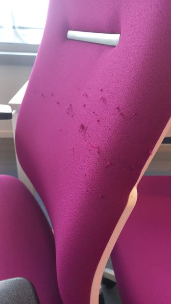 SOKOA 
Modèle WI-MAX
Lot de cinq fauteuils...