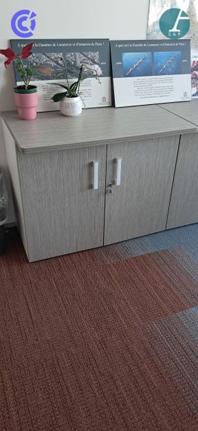 CLEN
Quatre meubles de support pour trieur...