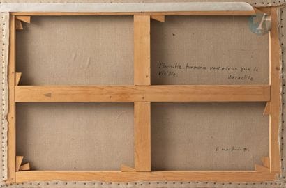 M. MAILLARD
L'invisible harmonie vaut mieux...