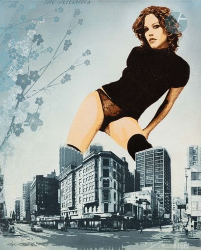 Christian LECOUBLE, dit TIAN (1964) 
Watching
2012
Sérigraphie...