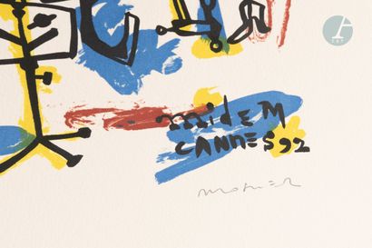 Ricardo MOSNER (1948)
Midem Cannes 1992
Lithographie
Signée...