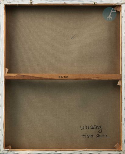 Christian LECOUBLE, dit TIAN (1964) 
Watching
2012
Sérigraphie...