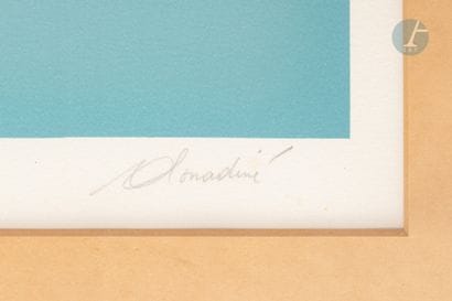 Jean-Paul DONADINI (1951)
Bol et citrons
Lithographie
Signée...