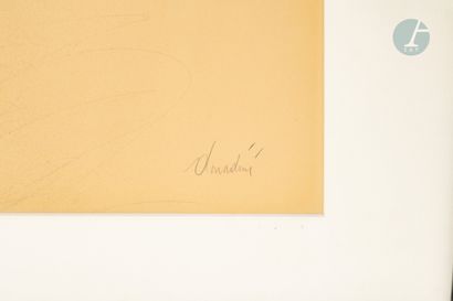 Jean-Paul DONADINI (1951)
Violon et lys
Lithographie
Signée...