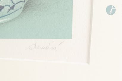Jean-Paul DONADINI (1951)
Bol chinois fleuri
Lithographie
Signée...