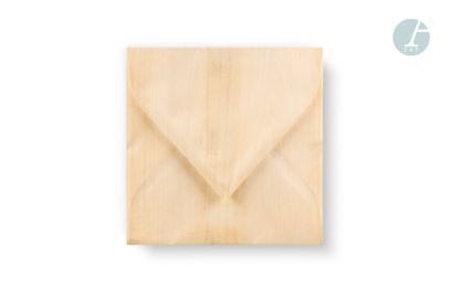 Christian RENONCIAT (1947) 
Grande enveloppe
2019
Bois...
