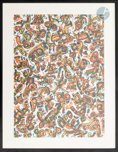 Antonio SAURA (1930-1998)
Cocktail Party
Lithographie...