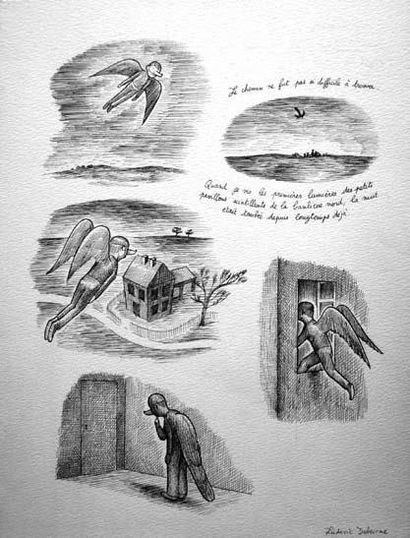 LUDOVIC DEBEURME
LE CHEMIN Encre de Chine,...