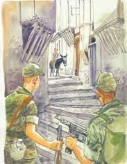 JACQUES FERRANDEZ
GUERRE D'ALGÉRIE Aquarelle...