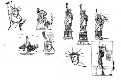 F'MURRR
LIBERTÉ Études, encre de Chine, signé...