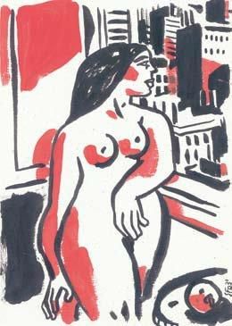 SYLVIE FONTAINE
ZITA À LA FENÊTRE Acrylique...