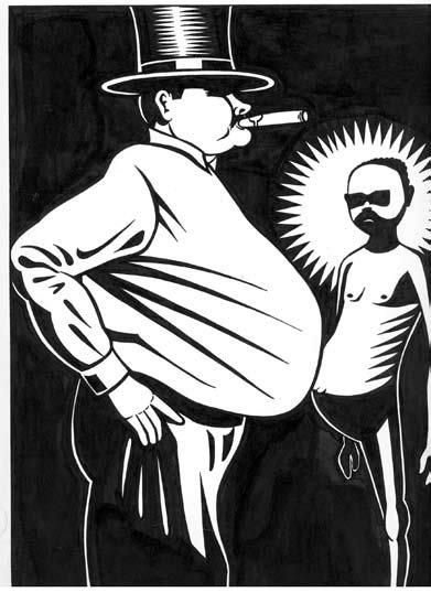 THIERRY GUITARD
LA FAMINE Encre de Chine...