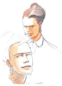BRUNO LE FLOC' H
OUTREMERS Crayon, aquarelle,...