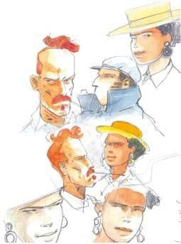 BRUNO LE FLOC' H
OUTREMERS Crayon, aquarelle,...