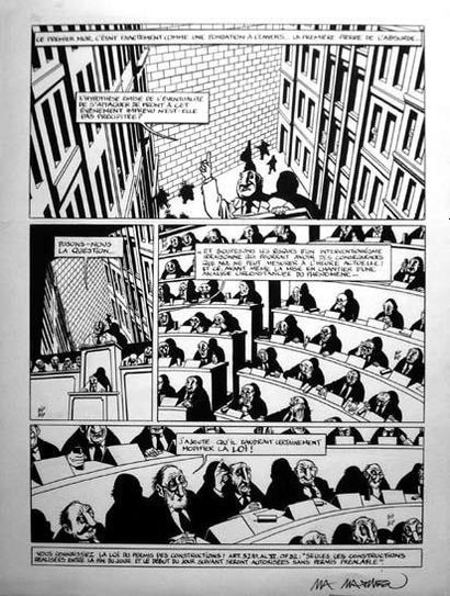 MARC-ANTOINE MATHIEU
MÉMOIRE MORTE Encre...
