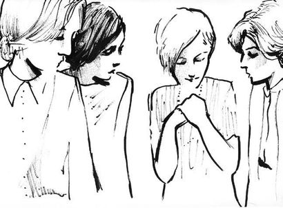 NINE ANTICO
FASHION WEEK Feutre Posca, signé...