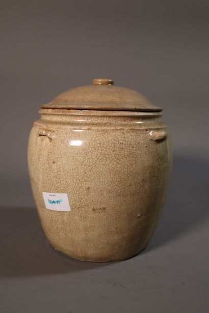 VIETNAM, Tanhoa, XIIe/XIIIe siècle	
Pot couvert...