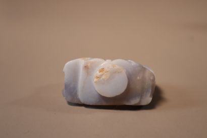 CHINE, XIXe siècle	
Lave-pinceaux en cristal...