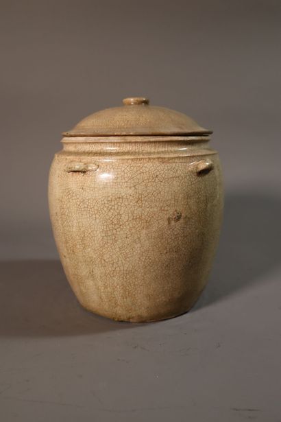 VIETNAM, Tanhoa, XIIe/XIIIe siècle	
Pot couvert...