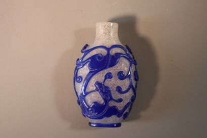 CHINA, 20th century
Set of snuffboxes including...