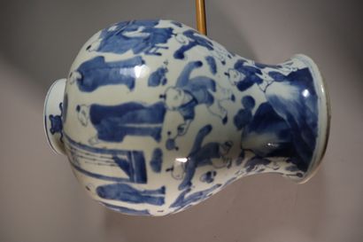 CHINA, KANGXI period (1662 - 1722)
Porcelain...