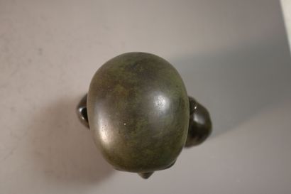 Gaston Hauchecorne (1880-1945),
Buste 
Bronze...