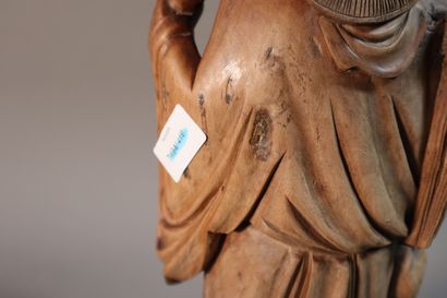 CHINE, vers 1900	
Statuette de Liu Hai en...