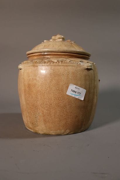 VIETNAM, Tanhoa, XIIe/XIIIe siècle	
Pot couvert...