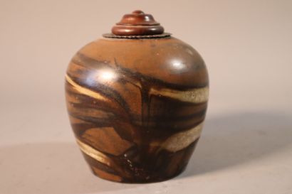 VIETNAM, XIIe/XIIIe siècle	
Pot en grès émaillé...