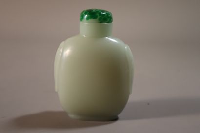 CHINA, 19th century
Set of five jade (nephrite)...