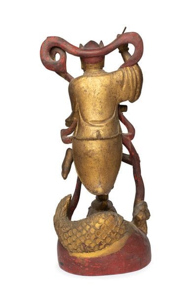 CHINE, XIXe siècle	
Statuette de Kui Xing...
