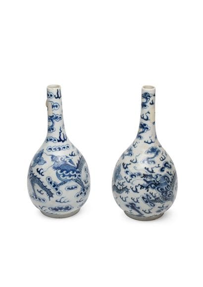 CHINE POUR LE VIETNAM, XIXe siècle	
Paire...