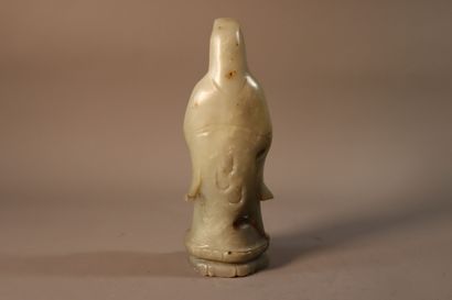 CHINA, circa 1900
Statuette of Guanyin standing...