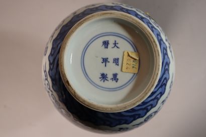 CHINA, 20th century
	
Vase of double gourd...