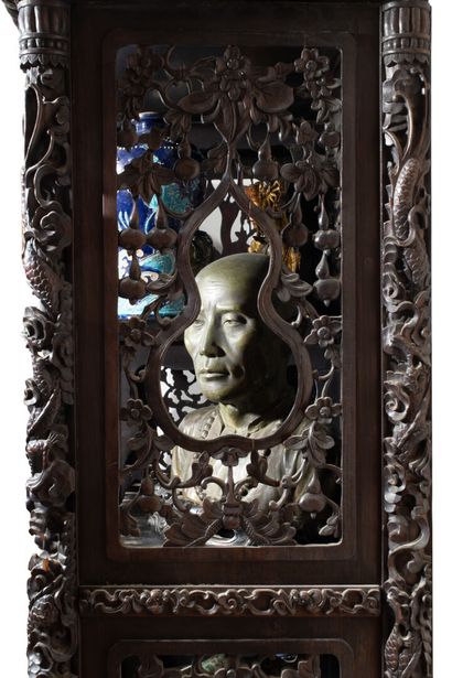 Gaston Hauchecorne (1880-1945),
Buste 
Bronze...