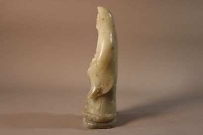 CHINA, circa 1900
Statuette of Guanyin standing...