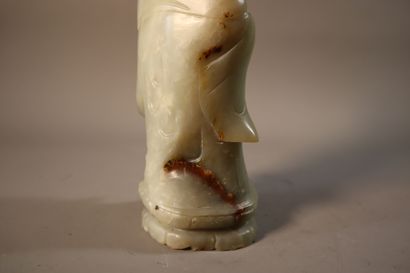 CHINA, circa 1900
Statuette of Guanyin standing...