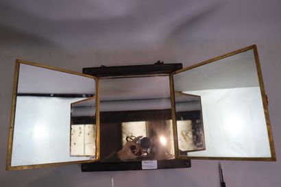 Miroir triptyque dans le gout asiatique....