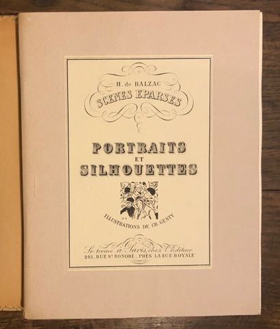 BALZACBALZAC (Honoré de) : Scènes éparses....