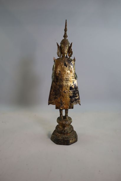 Bouddha ratanakosin, Thaïlande, XIXème siècle.
Bonze...
